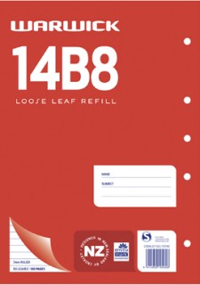 Warwick-14B8-Loose-Leaf-Refill on sale