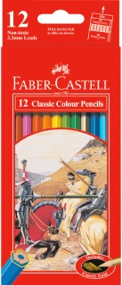 Faber-Castell-Classic-Coloured-Pencils-Pack-of-12 on sale
