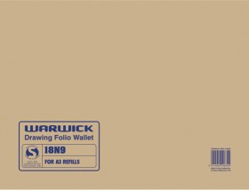 Warwick-A3-Drawing-Wallet-18N9 on sale