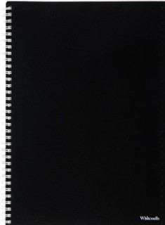 Whitcoulls-A4-Notebook-Black on sale