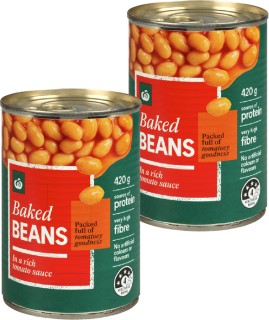 Woolworths+Baked+Beans+in+Rich+Sauce+420g