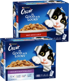 Oscar+Multipack+Cat+Food+Pouches+12+Pack