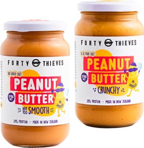 Forty-Thieves-Peanut-Butter-375g on sale