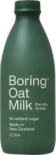 Boring-Oat-Barista-Milk-1L on sale