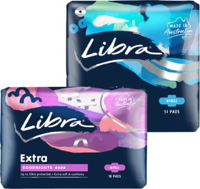 Libra-Pads-10-14-Pack on sale