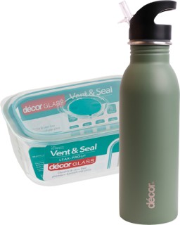 Decor+Glass+Vent+%26amp%3B+Seal+Container+1L+or+Decor+Snap+%26amp%3B+Seal+Bottle+600ml