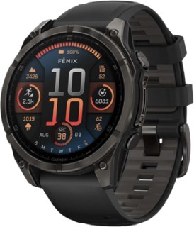 Garmin+fenix+8+47mm+AMOLED+Sapphire+Edition%2C+Carbon+Grey+Titanium+with+Black%2FPebble+Grey+Band