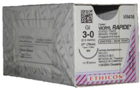 Johnson-Johnson-Ethicon-Suture-Vicryl-Rap-12-Circ-TP-26mm-30-70cm-Box-of-12 on sale
