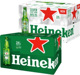 Heineken-or-Heineken-Silver-24-x-330ml-BottlesCans on sale