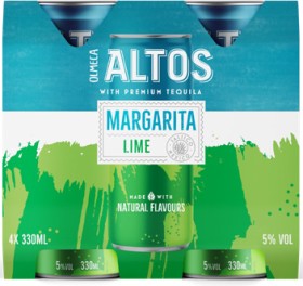 Altos+Margarita+Lime+or+Watermelon+5%25+4+x+330ml+Cans
