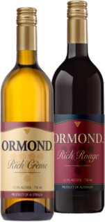 Ormond+Rich+Cr%26egrave%3Bme+or+Rouge+750ml