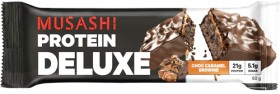 Musashi+Deluxe+Protein+Bar+Choc+Caramel+Brownie+60g