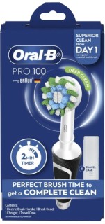 Oral+B+Electric+Toothbrush+Pro+100+Deep+Clean+Black