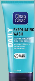 Clean%26amp%3BClear+Exfoliating+Daily+Wash+150ml