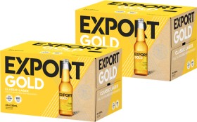 Export-Gold-Bottles-24-Pack on sale