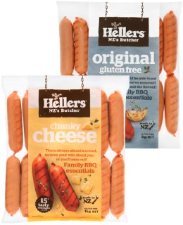 Hellers-Flavoured-Precooked-Sausages-1kg on sale