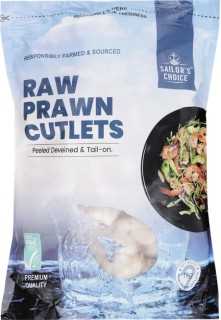 Sailor%26rsquo%3Bs+Choice+Raw+Prawn+Cutlets+1kg