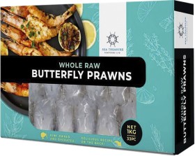 Sea+Treasure+Whole+Raw+Butterfly+Prawns+1kg