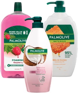 Palmolive-Body-Wash-1L-Foaming-Hand-Wash-Refill-1L-Shampoo-or-Conditioner-700ml on sale