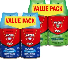 Mortein+Automatic+Spray+System+Refill+2x154g