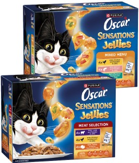 Oscar+Sensations+Cat+Food+Pouches+12+Pack