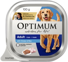 Optimum-Dog-Food-Tray-100g on sale