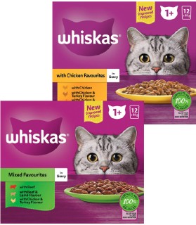 Whiskas+Multipack+Cat+Food+Pouches+12+Pack