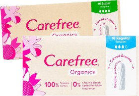 Carefree+Organics+Tampons+16+Pack