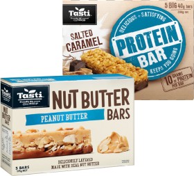 Tasti-Nut-Butter-Bar-or-Nutty-Protein-Bar-175-200g on sale