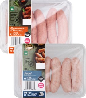 Woolworths+Lamb+%26amp%3B+Rosemary%2C+Pork+%26amp%3B+Fennel+or+Angus+Beef+Sausages+6+Pack