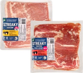 Woolworths-Streaky-Bacon-1kg-or-Sweet-Smokey-Streaky-Bacon-800g on sale