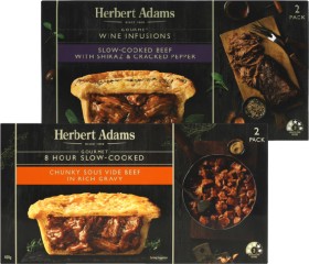 Herbert-Adams-Pies-or-Rolls-380-400g on sale