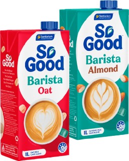 Sanitarium+So+Good+Almond+or+Oat+Barista+Milk+1L