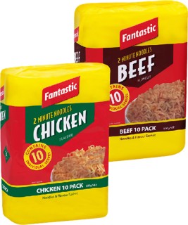 Fantastic+2+Minute+Instant+Noodles+10+Pack