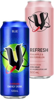 V+Energy+or+Refresh+Drink+Cans+500ml