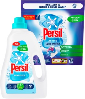 Persil-Laundry-Liquid-2L-or-Laundry-Capsules-28s on sale