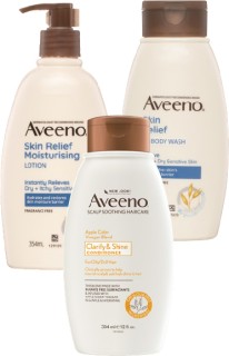 Aveeno-Body-Wash-Body-Lotion-Shampoo-or-Conditioner-354ml on sale