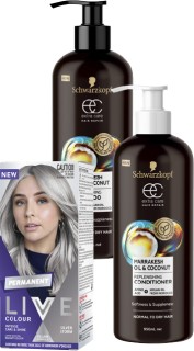 Schwarzkopf+Live+Permanent+Colour%2C+Extra+Care+Shampoo+or+Conditioner+950ml