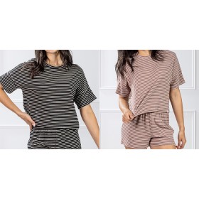 Simple-and-Sunday-Lounge-Stripe-Rib-Top on sale