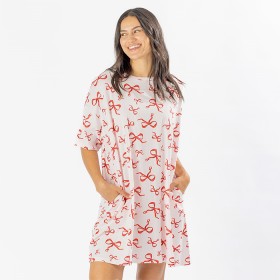 bbb-Sleep-Bow-Sleep-Tee-with-Pockets on sale