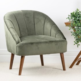 Design+Republique+Jackie+Velvet+Arm+Chair