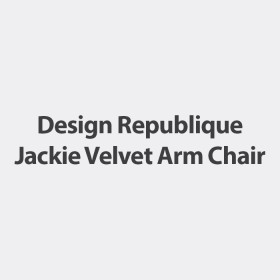 Design-Republique-Jackie-Velvet-Arm-Chair on sale