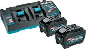 Makita-40V-2-x-50Ah-Batteries-Charger-Pack on sale
