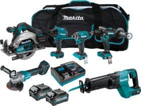 Makita+40V+6+Pce+Brushless+Combo+Kit
