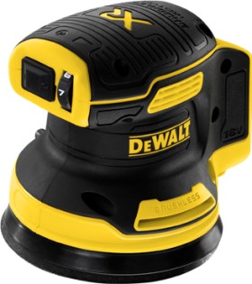 DeWALT+18V+125mm+Brushless+Random+Orbital+Sander+-+Skin+Only