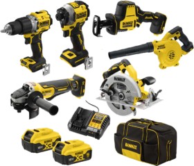 DeWALT+18V+6+Pce+Combo+Kit
