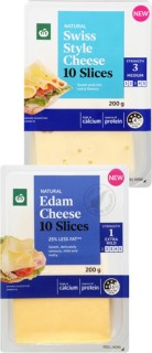 Woolworths-Cheese-Slices-200g on sale