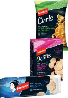 Fantastic-Rice-Crackers-Delites-Rice-Snacks-or-Delites-Curls-80-100g on sale
