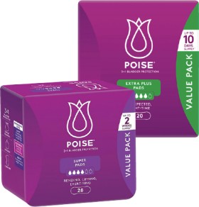 Poise+Pads+20-28+Pack