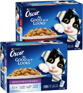 Oscar-Multipack-Cat-Food-Pouches-12-Pack on sale